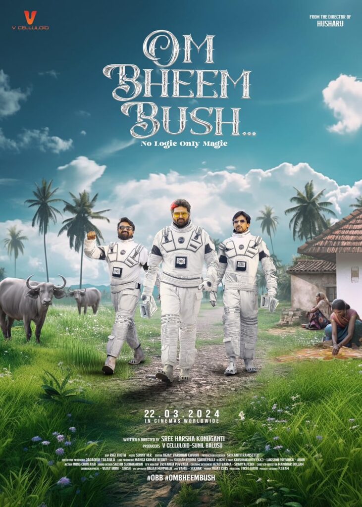  Om Bheem Bush (2024) Hindi ORG Dual Audio South Movie HDRip | 1080p | 720p | 480p | ESubs