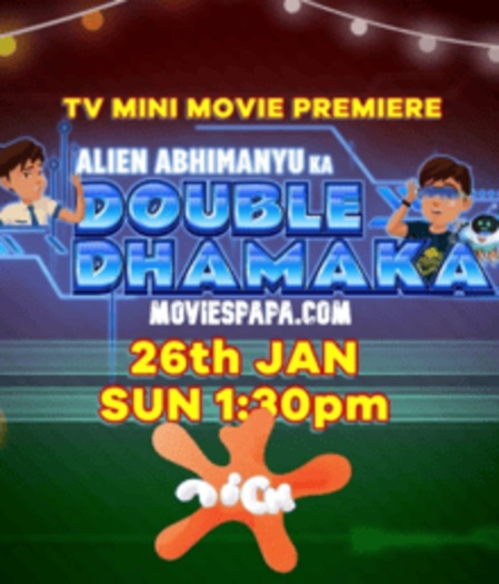  Alien Abhimanyu Ka Double Dhamaka (2024 ) Hindi ORG Full Movie HDRip | 1080p | 720p | 480p | ESubs