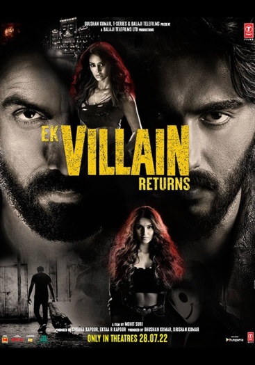  Ek Villain Returns (2022) Hindi ORG Full Movie HDRip | 1080p | 720p | 480p | ESubs